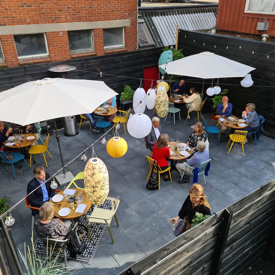 Our terrace is open again!